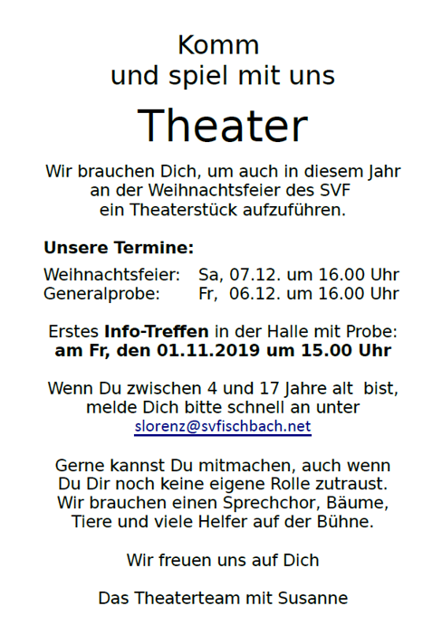 theater weihnachtsfeier2019